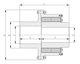 胶块联轴器 胶块联轴器